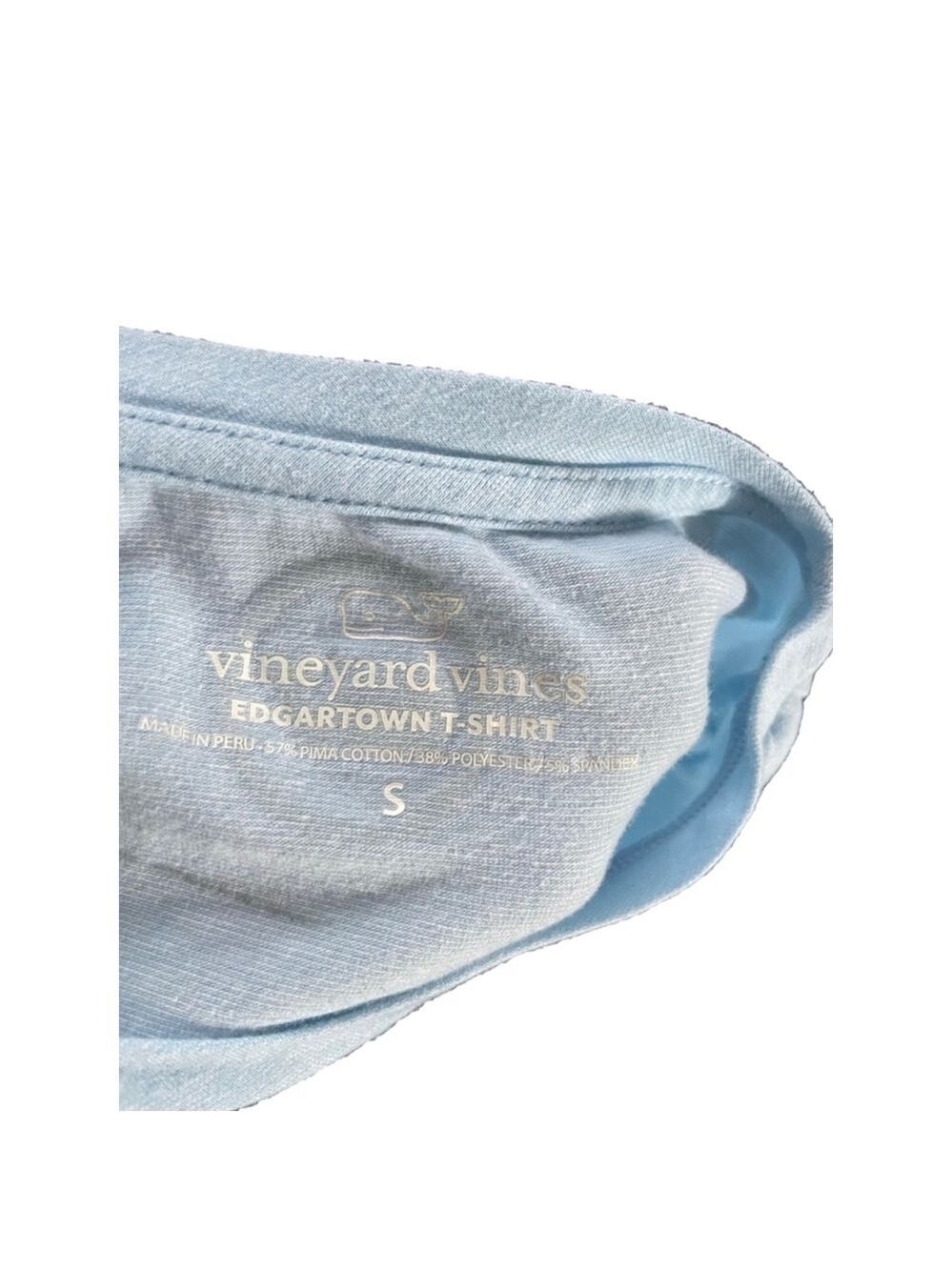 Women’s Vineyard Vines Light Blue Long Sleeve T-Shirt Size S - Picture 4 of 4